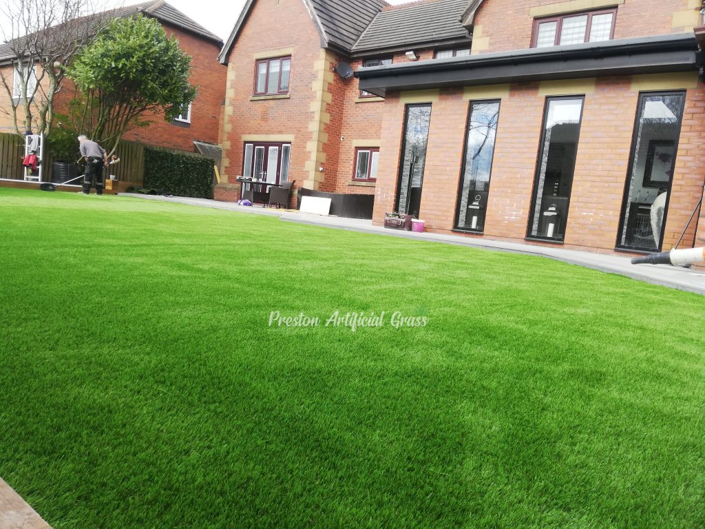 Preston Artificial Grass Back garden 22 scaled